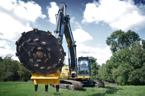 mini excavator tree grinder disk|drum mulcher for mini excavator.